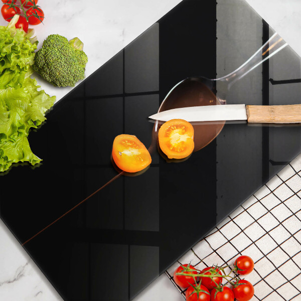 Üveg vágódeszka Egy kanál csokoládé