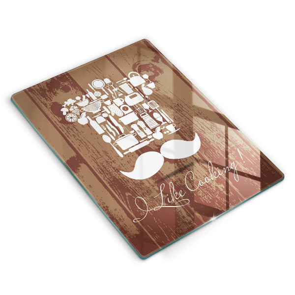 Üveg vágódeszka I like cooking