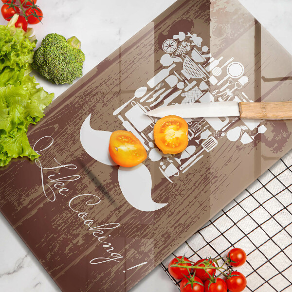 Üveg vágódeszka I like cooking