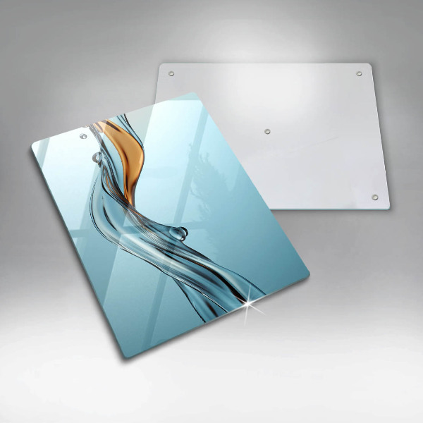 Üveg vágódeszka Vízsugár