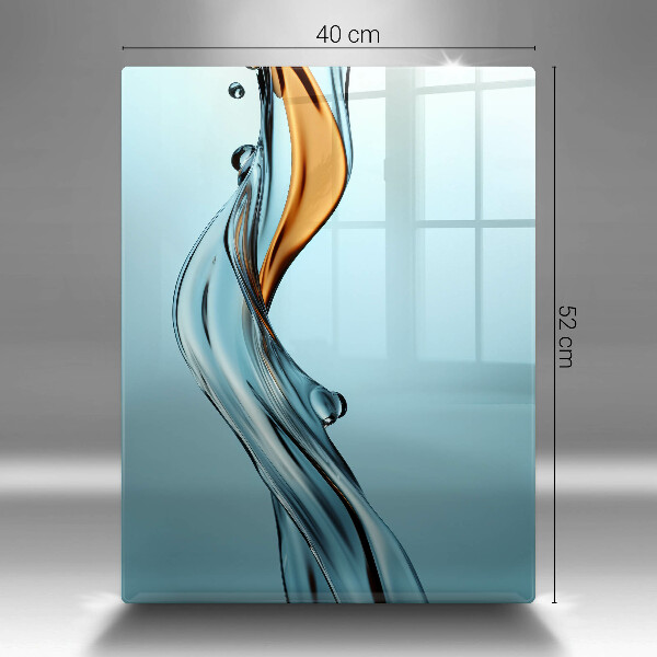 Üveg vágódeszka Vízsugár