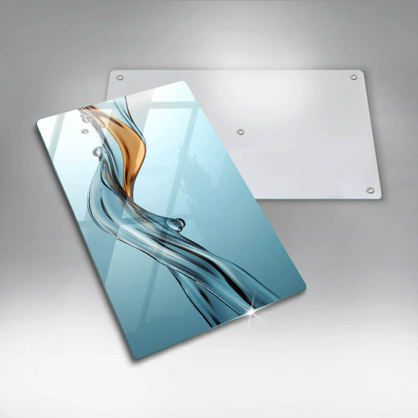 Üveg vágódeszka Vízsugár