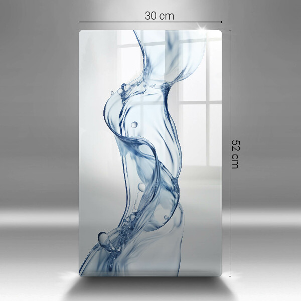 Üveg vágódeszka Tiszta víz