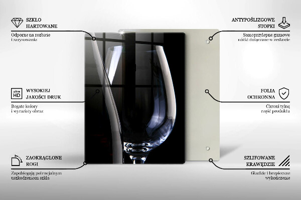 Üveg vágódeszka Üveg és üveg