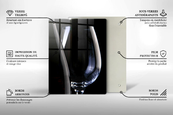 Üveg vágódeszka Üveg és üveg