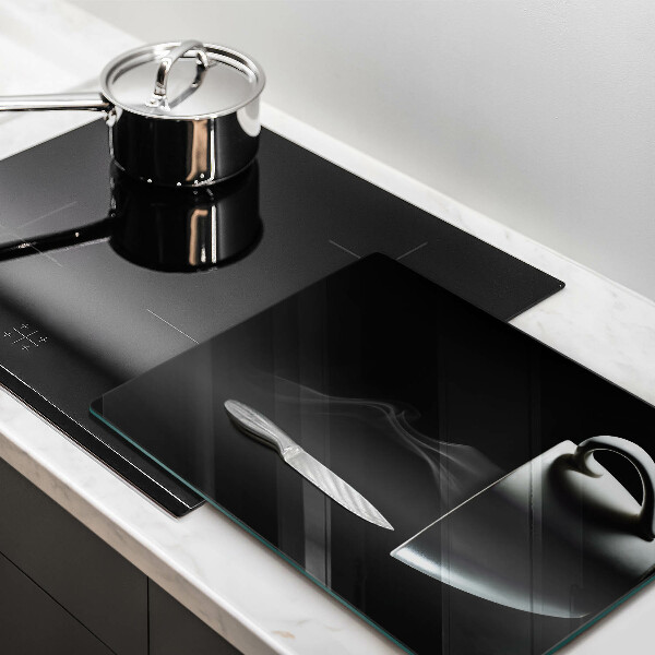 Üveg vágódeszka Egy csésze tea