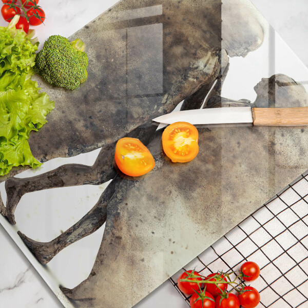 Üveg vágódeszka Szerelmes emberek teste