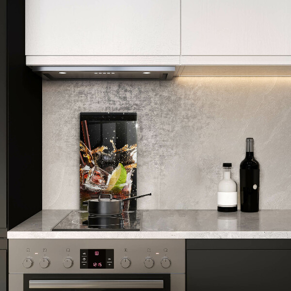 Üveg vágódeszka Igyál jéggel