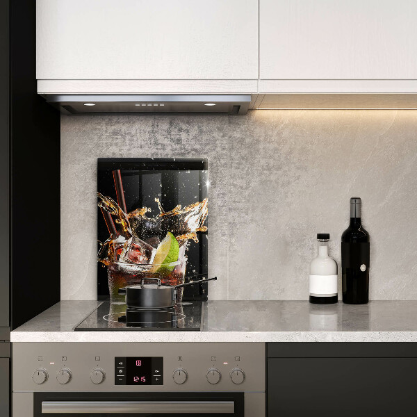 Üveg vágódeszka Igyál jéggel