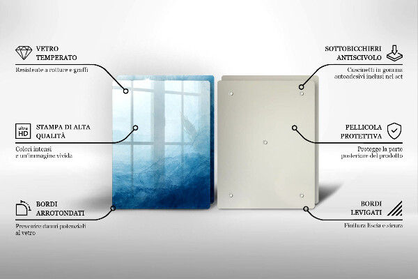 Üveg vágódeszka Absztrakt háttér