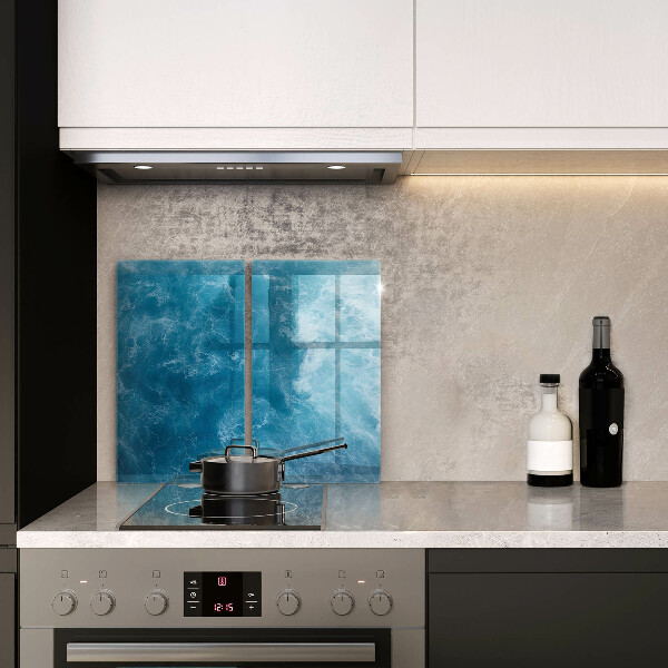 Üveg vágódeszka Nyílt víz