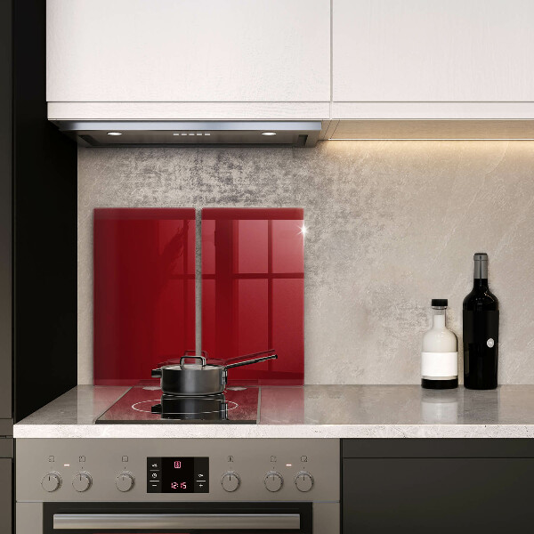 Üveg vágódeszka piros szín