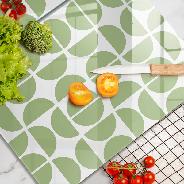 Üveg vágódeszka Boho formák mintája