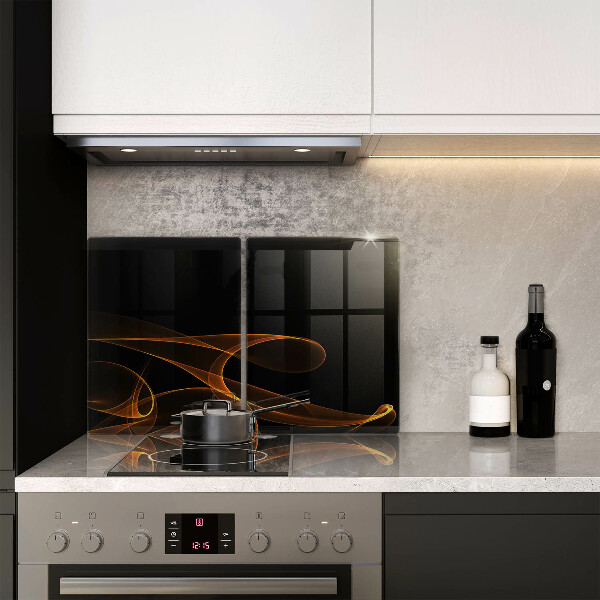 Üveg vágódeszka Absztrakt vonalak