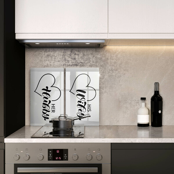 Üveg vágódeszka Felirat mondat minta