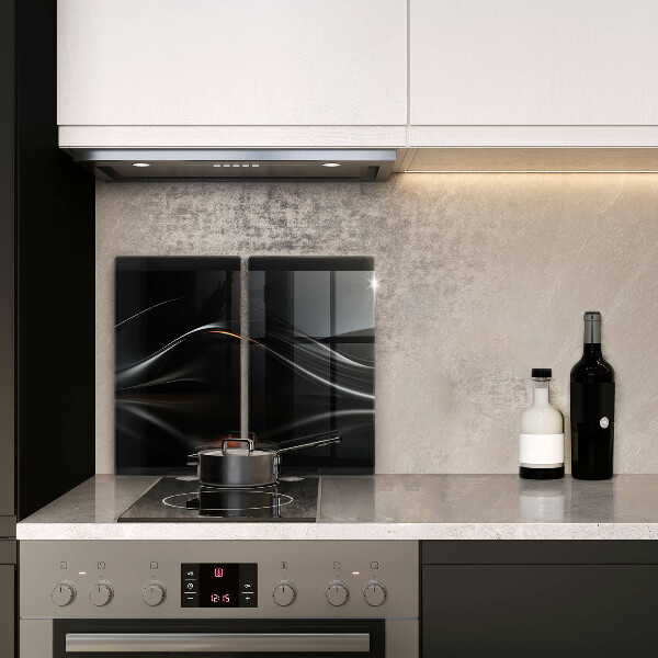 Üveg vágódeszka Absztrakt 3D-s tervezés