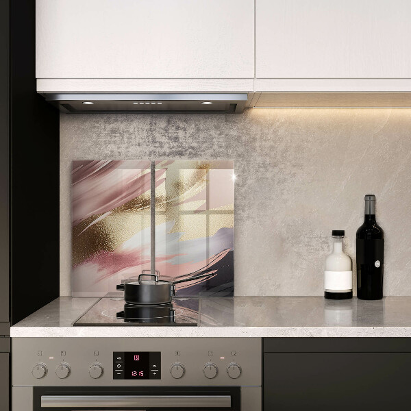 Üveg vágódeszka Pasztell foltok