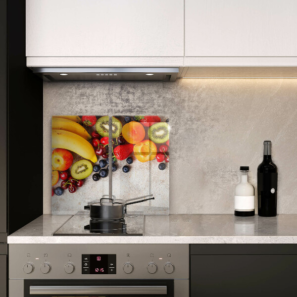 Üveg vágódeszka Ünnepi gyümölcsök