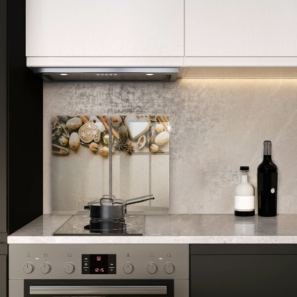 Üveg vágódeszka karácsonyi díszek