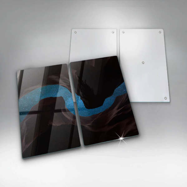 Üveg vágódeszka Csillagos égbolt