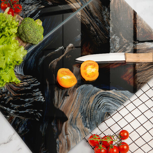 Üveg vágódeszka Absztrakt minta