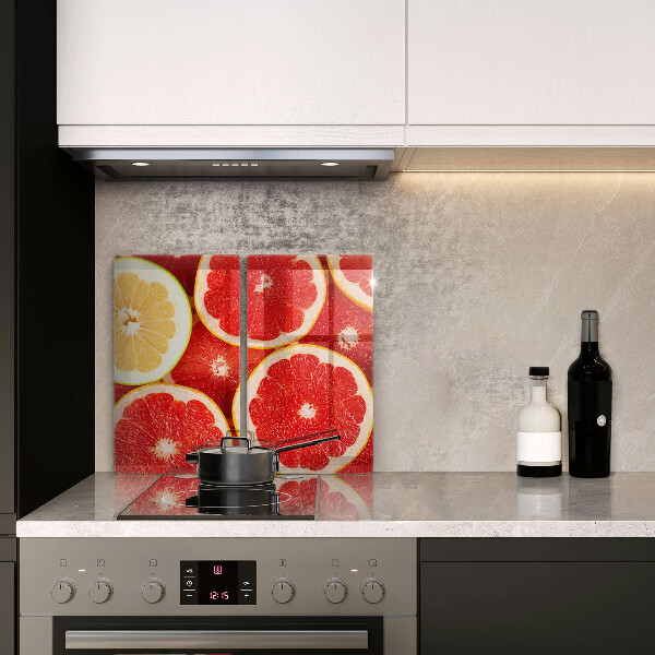 Üveg vágódeszka Grapefruit szeletek
