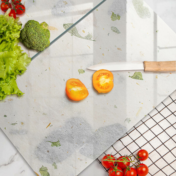 Üveg vágódeszka Lehulló levelek