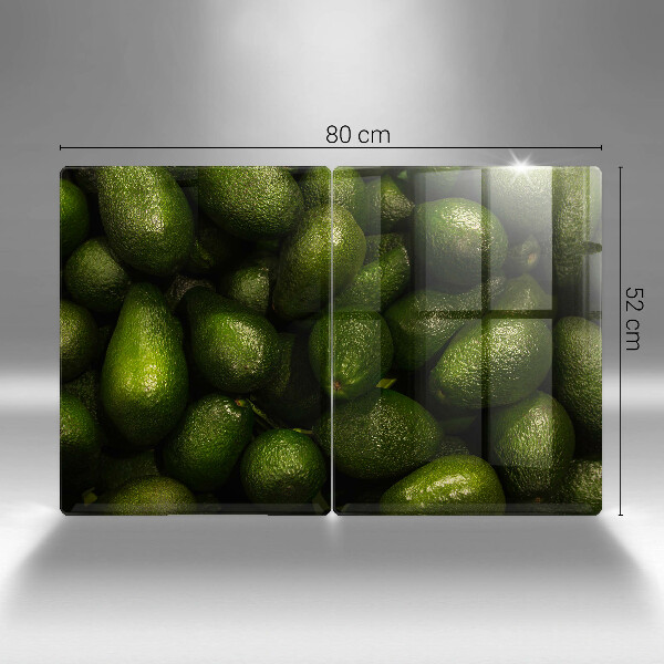 Üveg vágódeszka Avokádó gyümölcs