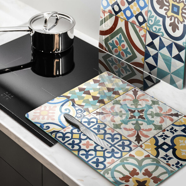 Üveg vágódeszka Dekoratív csempe