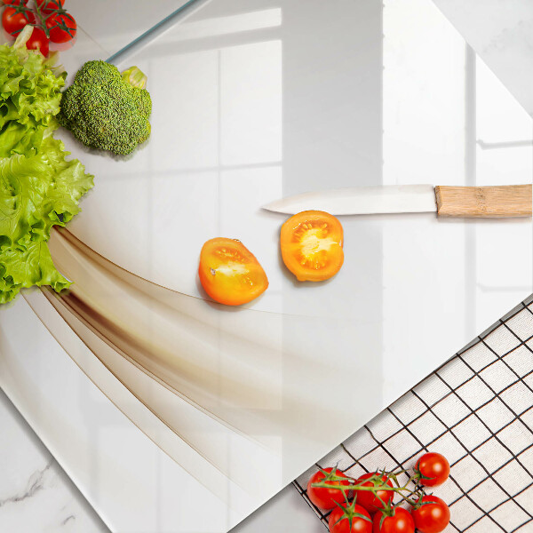 Üveg vágódeszka Absztrakt formák