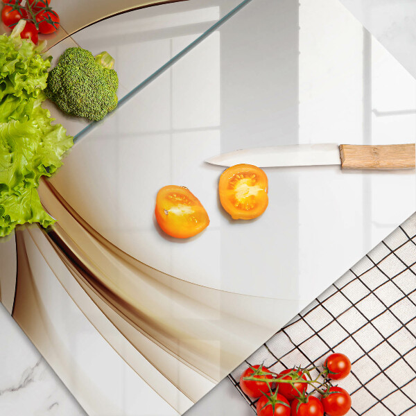 Üveg vágódeszka Absztrakt formák