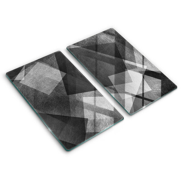 Üveg vágódeszka Geometriai absztrakció