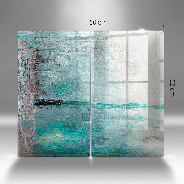 Üveg vágódeszka Festék absztrakciós háttér