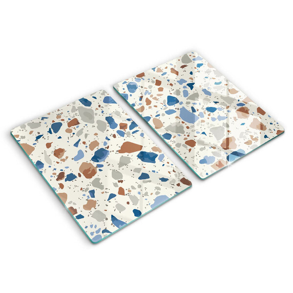 Üveg vágódeszka Dekoratív kőedény