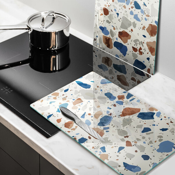 Üveg vágódeszka Dekoratív kőedény