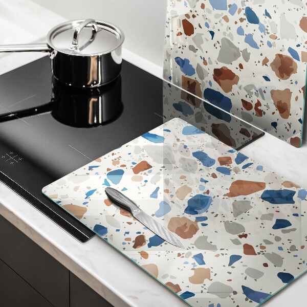 Üveg vágódeszka Dekoratív kőedény