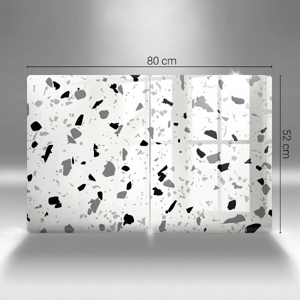 Üveg vágódeszka Dekoratív kőedény