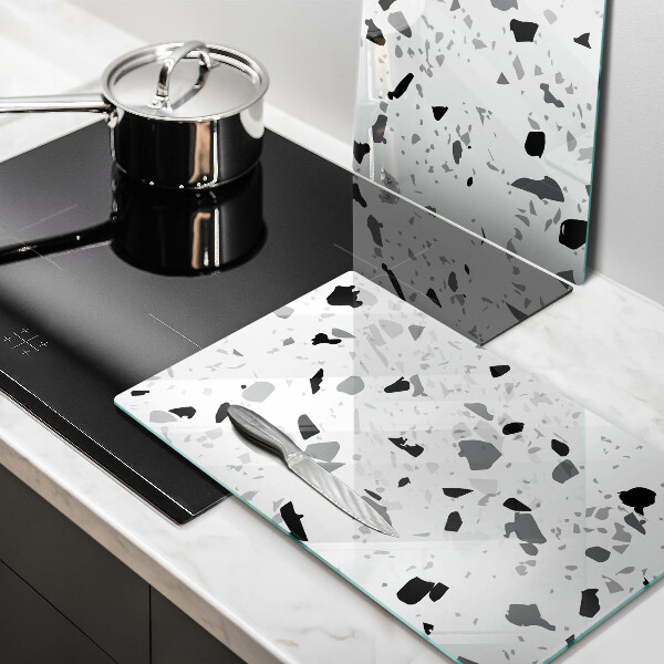 Üveg vágódeszka Dekoratív kőedény