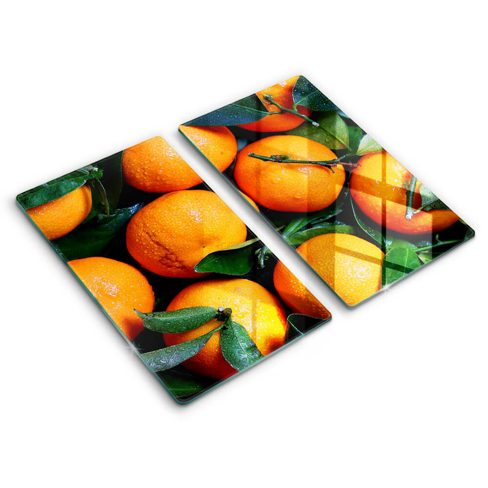 Üveg vágódeszka Narancs gyümölcs