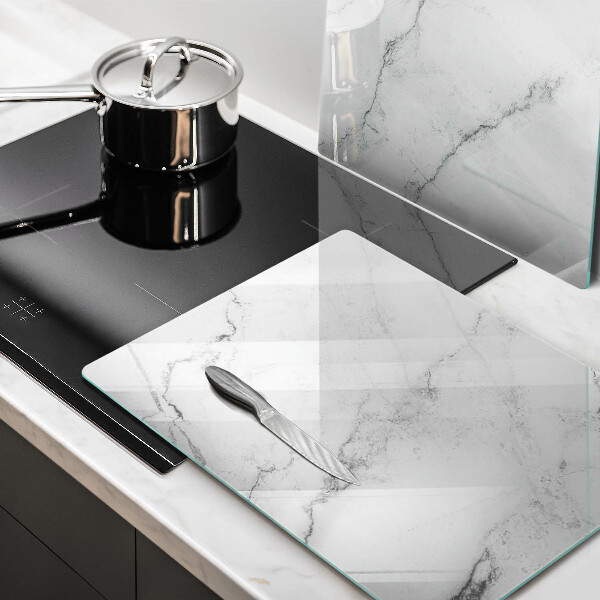 Üveg vágódeszka Elegáns márvány textúra