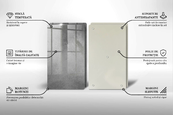 Üveg vágódeszka Beton textúra háttér