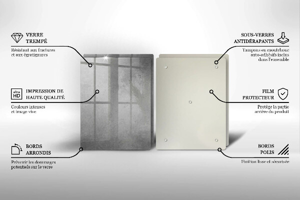 Üveg vágódeszka Beton textúra háttér