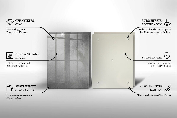 Üveg vágódeszka Beton textúra háttér