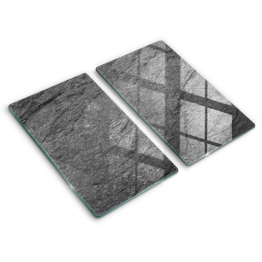 Üveg vágódeszka Kő textúra
