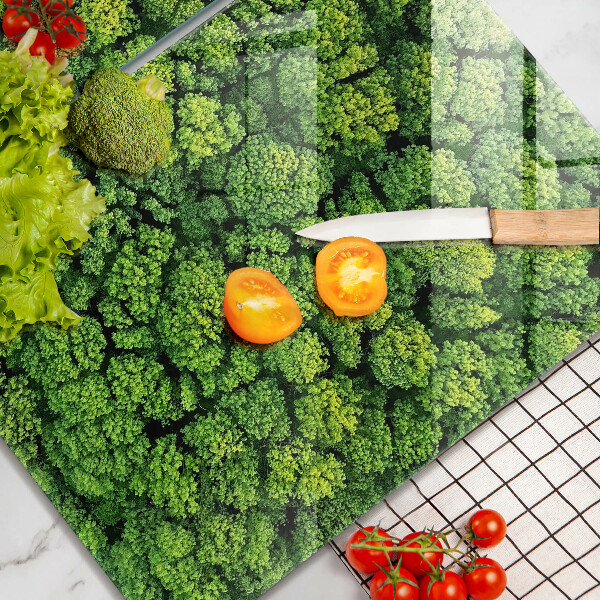 Üveg vágódeszka Természet moha növény