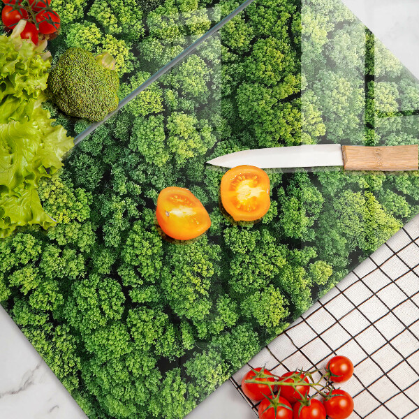 Üveg vágódeszka Természet moha növény