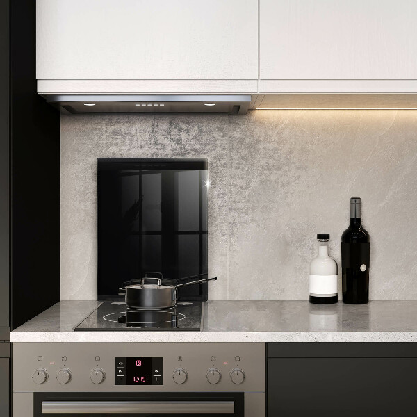 Üveg vágódeszka Fekete szín