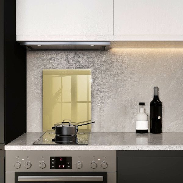 Üveg vágódeszka Sárga