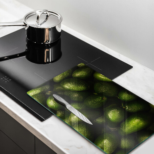Üveg vágódeszka Avokádó gyümölcs