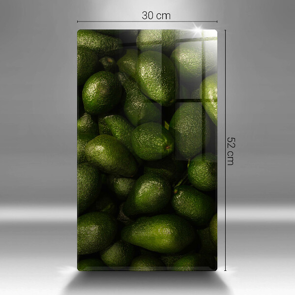 Üveg vágódeszka Avokádó gyümölcs